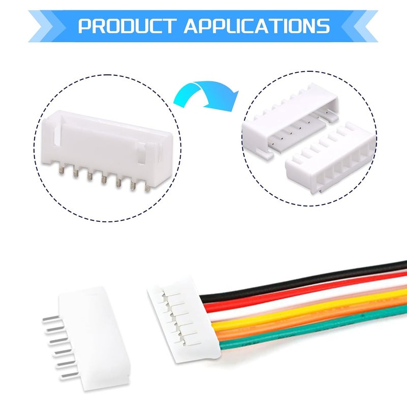 JTAREA 29Values 600PCS JST PH 2.0 MM Connector Kit 2.0MM 2 3 4 5 6 7 8 Pin Female Male Housing Jst-ph Female Pin Connectors - Image 4